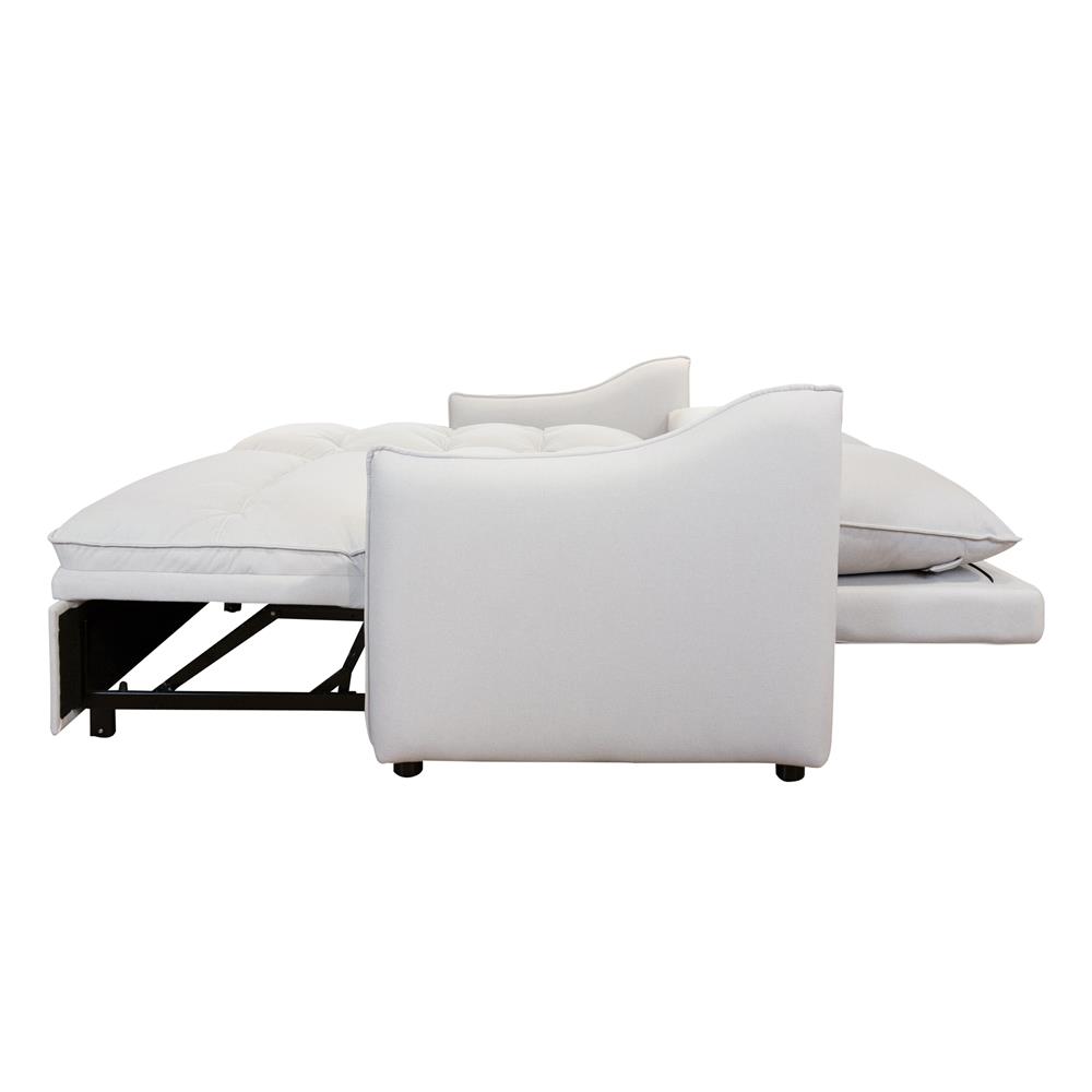 โซฟาเข้ามุมซ้าย FURDINI MARCEL PET FRIENDLY สีขาว