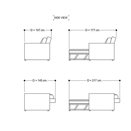 โซฟาเข้ามุมซ้าย FURDINI MARCEL PET FRIENDLY สีขาว_15