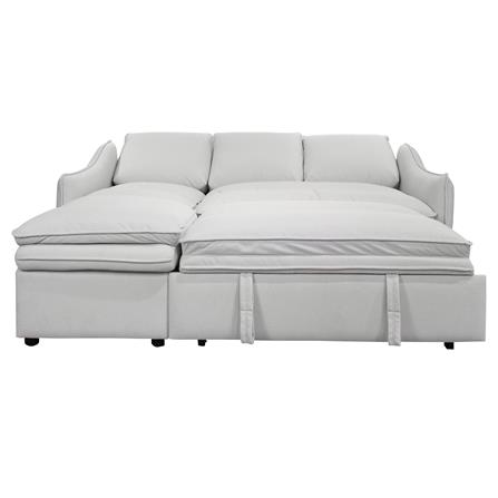 โซฟาเข้ามุมซ้าย FURDINI MARCEL PET FRIENDLY สีขาว_2