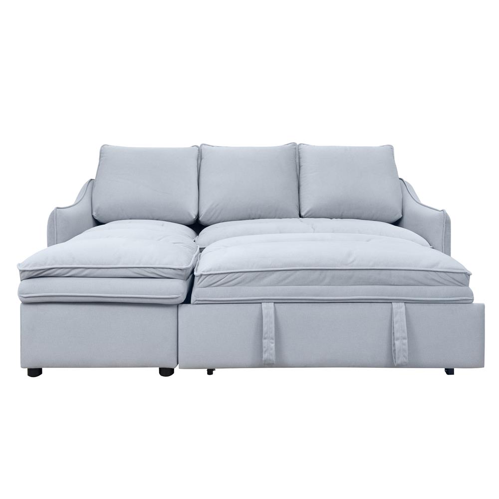 โซฟาเข้ามุมซ้าย FURDINI MARCEL PET FRIENDLY สีเทา