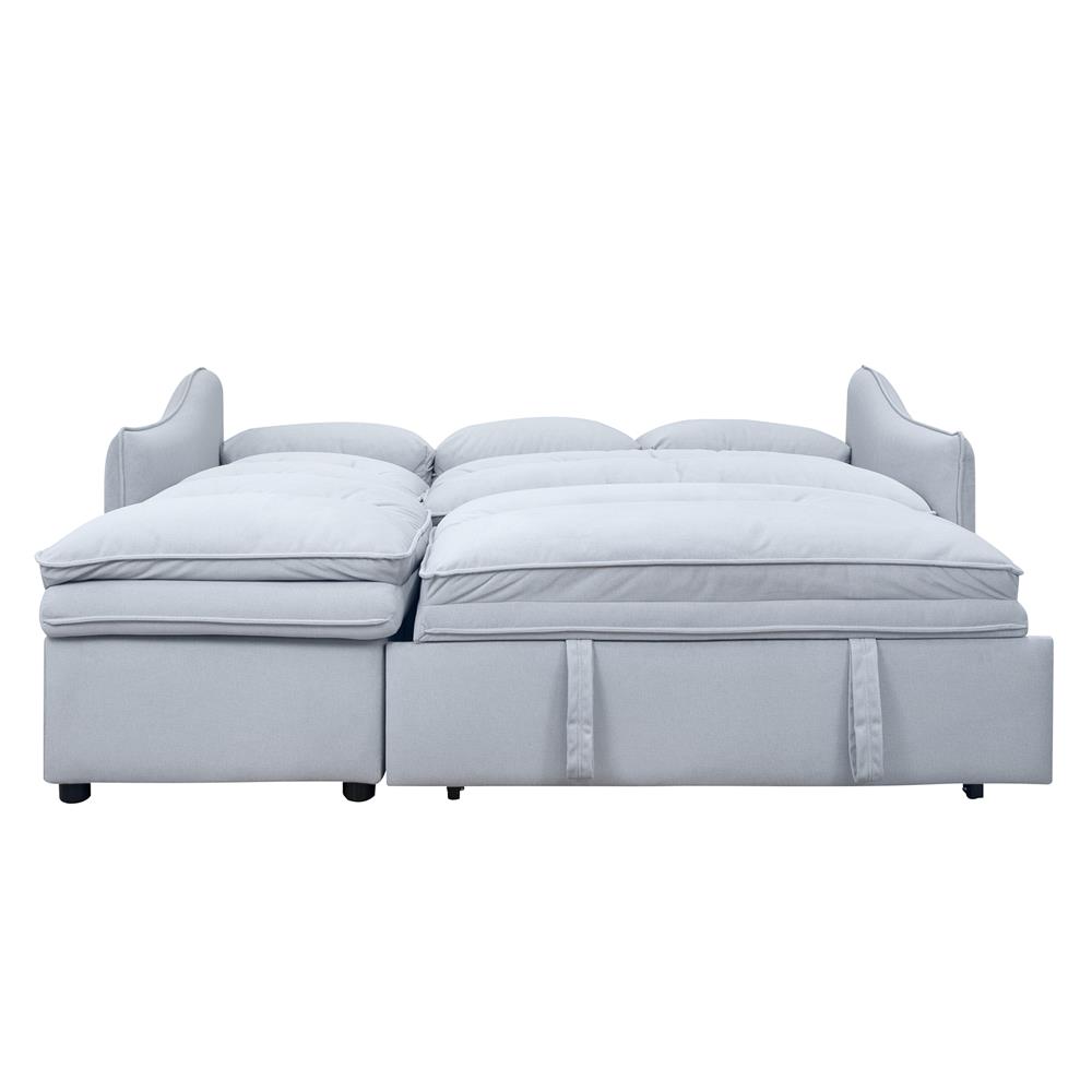 โซฟาเข้ามุมซ้าย FURDINI MARCEL PET FRIENDLY สีเทา