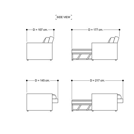 โซฟาเข้ามุมซ้าย FURDINI MARCEL PET FRIENDLY สีเทา_16