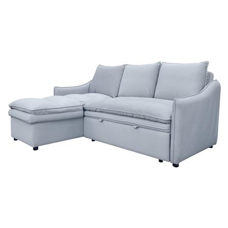 โซฟาเข้ามุมซ้าย FURDINI MARCEL PET FRIENDLY สีเทา_4