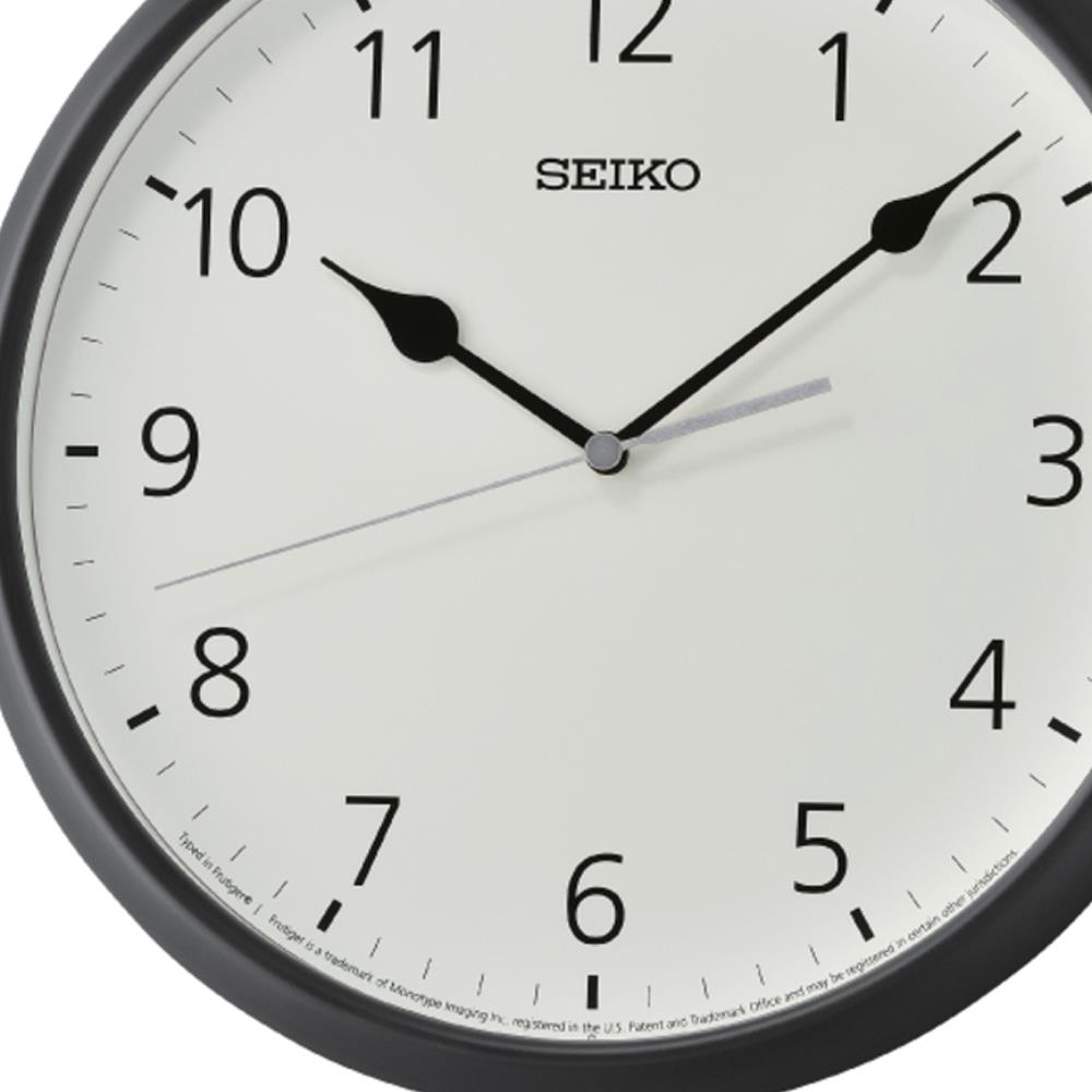 นาฬิกาแขวน SEIKO CLOCKS QXA796K 11 นิ้ว สีดำ