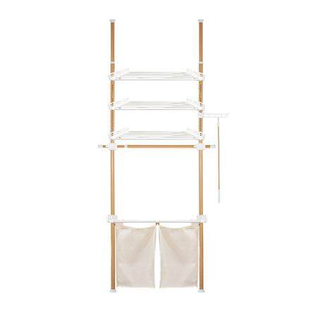 ราวแขวนผ้า TUGU R63M 80x42.5x300 ซม. ลายไม้_0