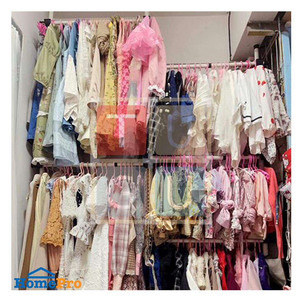 ราวแขวนผ้า TUGU R61PW 220x50x300 ซม. สีขาว