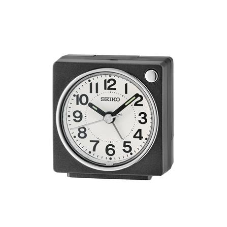 นาฬิกาปลุก SEIKO CLOCKS QHE196K 2.5 นิ้ว สีดำ