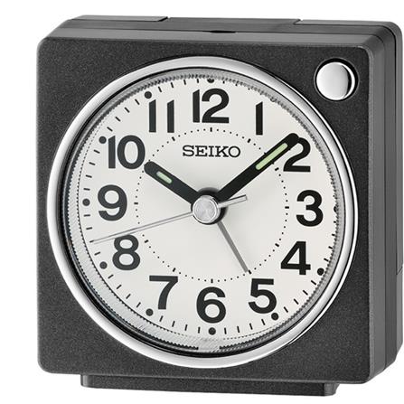 นาฬิกาปลุก SEIKO CLOCKS QHE196K 2.5 นิ้ว สีดำ_1