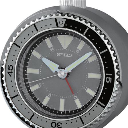 นาฬิกาปลุก SEIKO CLOCKS QHE207N 4X3.8 นิ้ว สีเทา_1