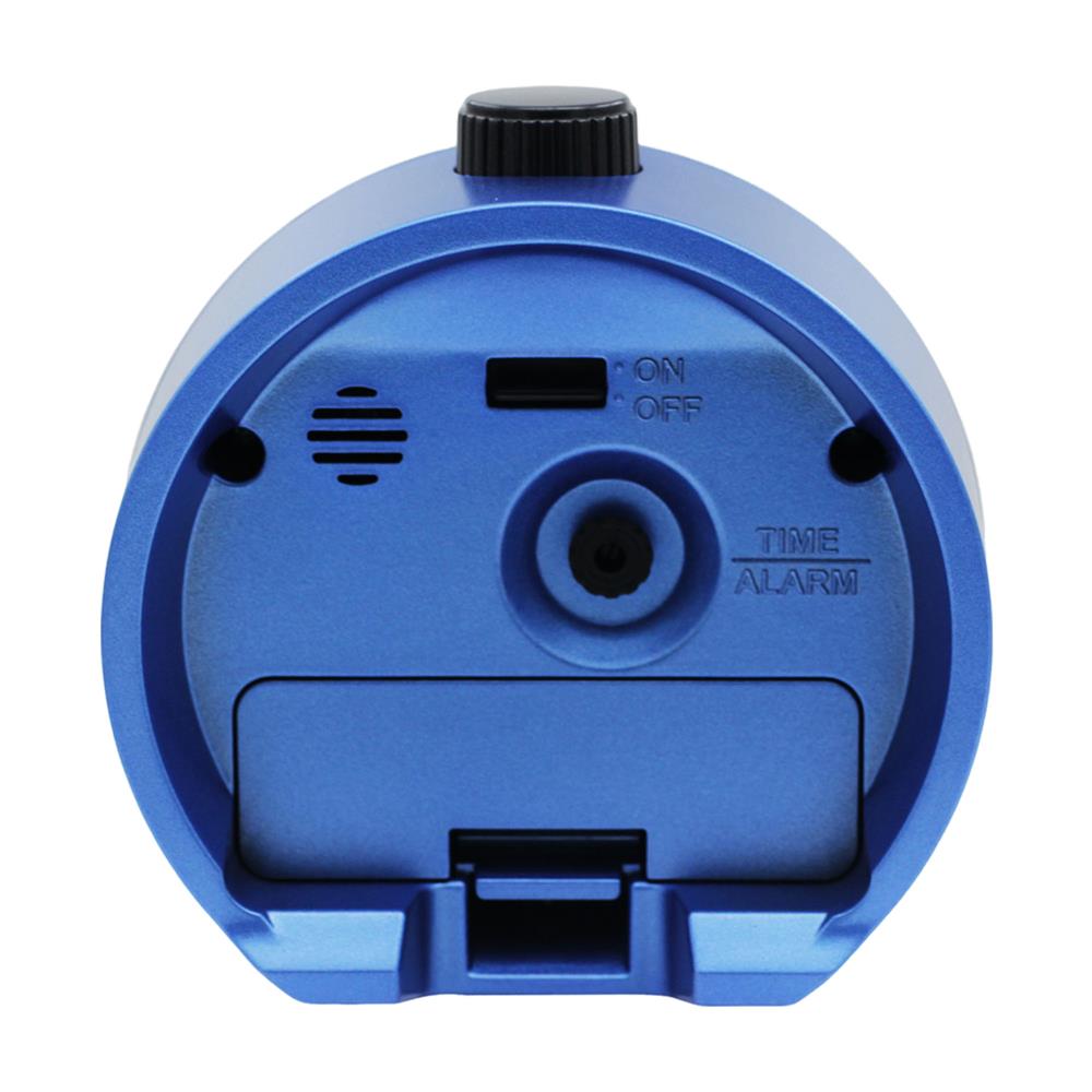 นาฬิกาปลุก SEIKO CLOCKS QHE207E 4X3.8 นิ้ว สีน้ำเงิน