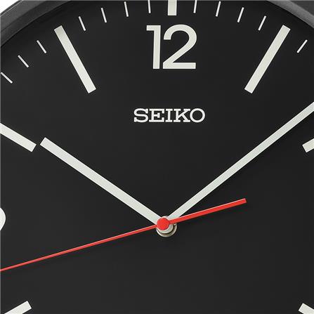 นาฬิกาแขวน SEIKO CLOCKS QHA009K 12 นิ้ว สีดำ_1