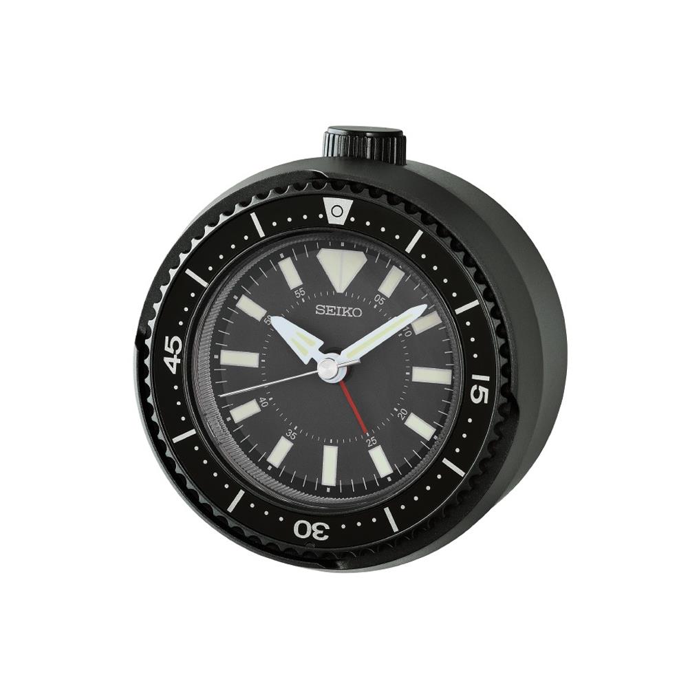นาฬิกาปลุก SEIKO CLOCKS QHE207K 4X3.8 นิ้ว สีดำ