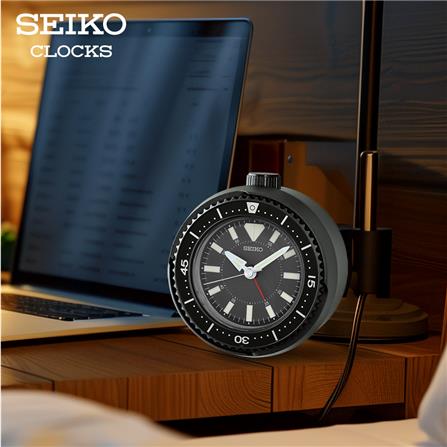 นาฬิกาปลุก SEIKO CLOCKS QHE207K 4X3.8 นิ้ว สีดำ_5