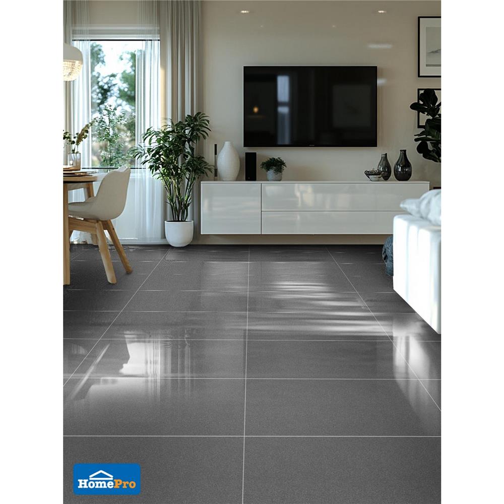 กระเบื้องพื้นพอร์ซเลน 60x120 ซม. TARA อัฟโฟกาโต้ เทา A 1.44 ตร.ม.