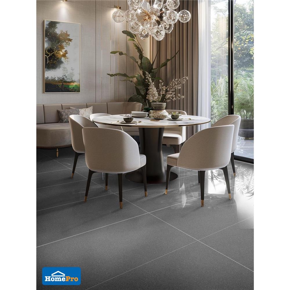 กระเบื้องพื้นพอร์ซเลน 60x120 ซม. TARA อัฟโฟกาโต้ เทา A 1.44 ตร.ม.