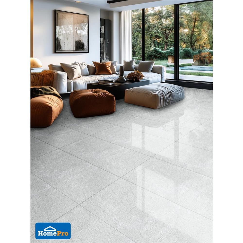 กระเบื้องพื้นพอร์ซเลน 60x120 ซม. TARA ดาวโกน่า ขาว A 1.44 ตร.ม.