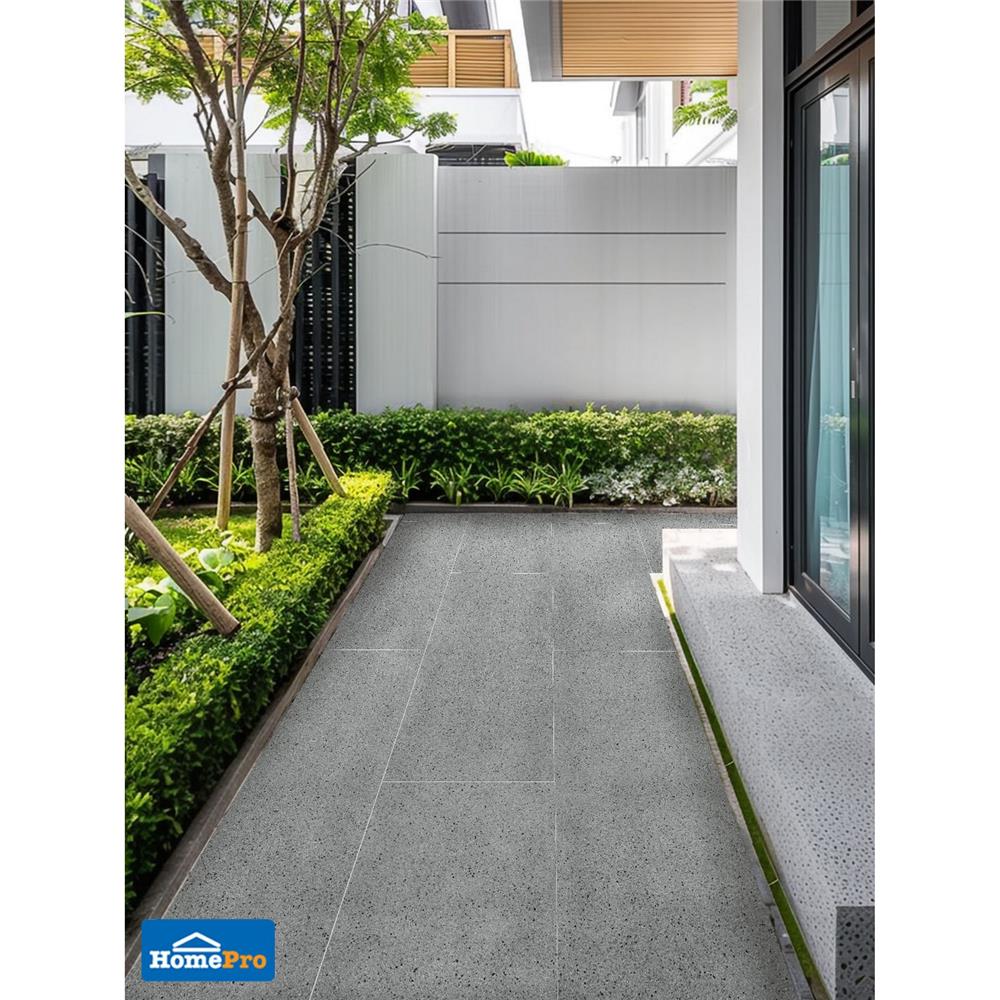 กระเบื้องพื้นพอร์ซเลน 60x120 ซม. TARA ลาเต้ เทา A 1.44 ตร.ม.