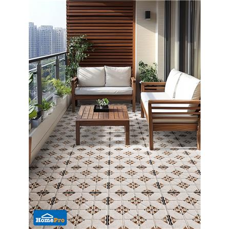 กระเบื้องพื้น 50x50 ซม. TARA ตอติย่า น้ำตาล A 1 ตร.ม._2