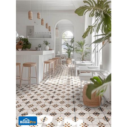 กระเบื้องพื้น 50x50 ซม. TARA ตอติย่า น้ำตาล A 1 ตร.ม._4