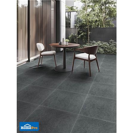 กระเบื้องพื้นพอร์ซเลน 60x60 ซม. COTTO ESPANA เมเทออร์ แอนตราซิต้า 85ME65R R11 ดำ PM 1.44 ตร.ม._3