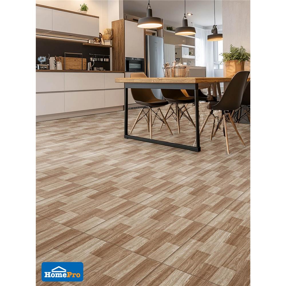 กระเบื้องพื้น 50x50 ซม. TARA ฮามอนวู๊ด น้ำตาล A 1 ตร.ม.