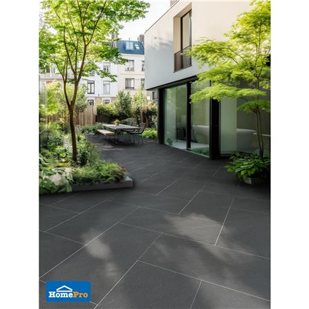 กระเบื้องพื้นพอร์ซเลน 60x120 ซม. TARA อเมริกาโน่ ดำ A 1.44 ตร.ม._3