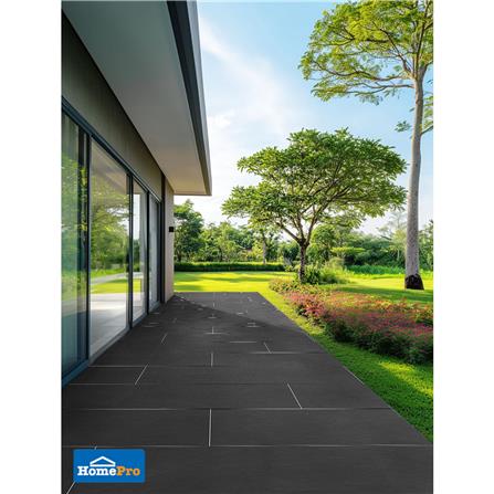 กระเบื้องพื้นพอร์ซเลน 60x120 ซม. TARA อเมริกาโน่ ดำ A 1.44 ตร.ม._4