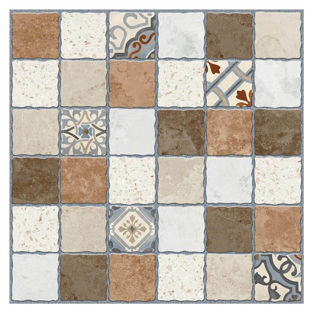 กระเบื้องพื้น 50x50 ซม. TARA นาติยาส น้ำตาล A 1 ตร.ม.