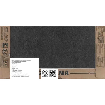กระเบื้องพื้นพอร์ซเลน 60x60ซม. COTTO ESPANA เมเทออร์ เนโกร 85ME95R ดำ PM 1.44 ตร.ม._4