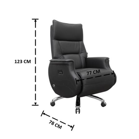 เก้าอี้สำนักงาน SURE PL-542 สีดำ_7