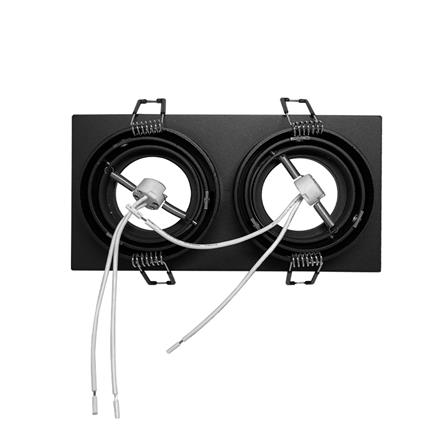 ดาวน์ไลท์ LUMAX HG 24-05125 6.88 นิ้ว สีดำ เหลี่ยม_2