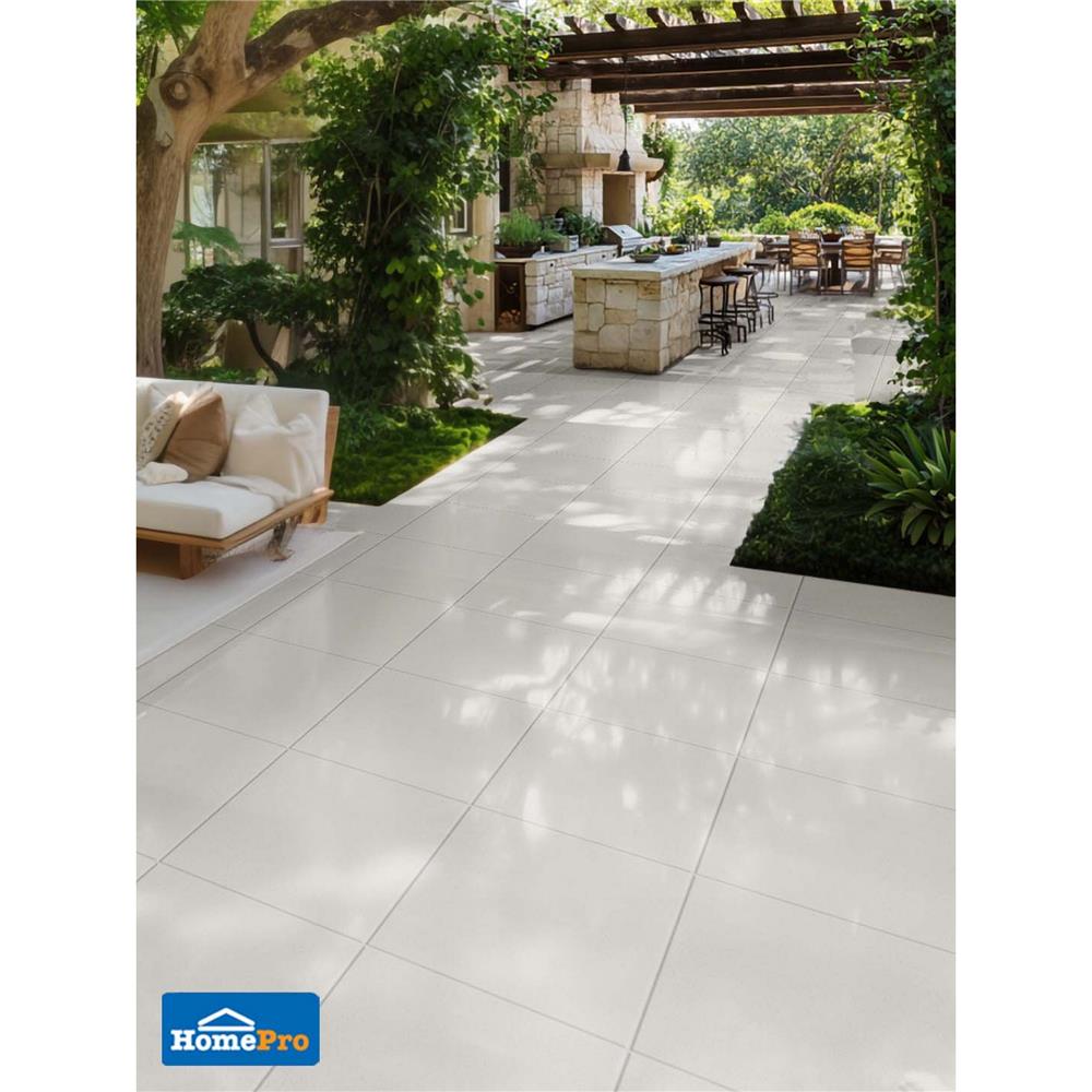 กระเบื้องพื้นพอร์ซเลน 60x60 ซม. COTTO ESPANA เมเทออร์ บลังโก้ 85ME-45 ขาว A 1.44 ตร.ม.