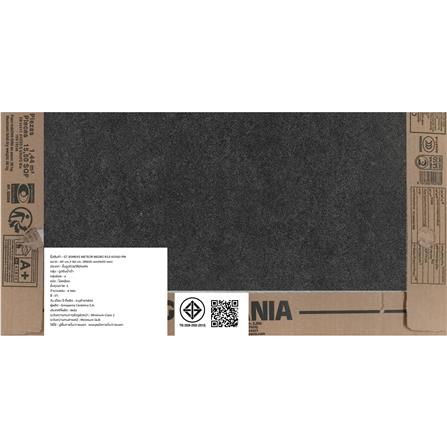 กระเบื้องพื้นพอร์ซเลน 60x60 ซม. COTTO ESPANA เมเทออร์ เนโกร 85ME95 ดำ PM 1.44 ตร.ม._4