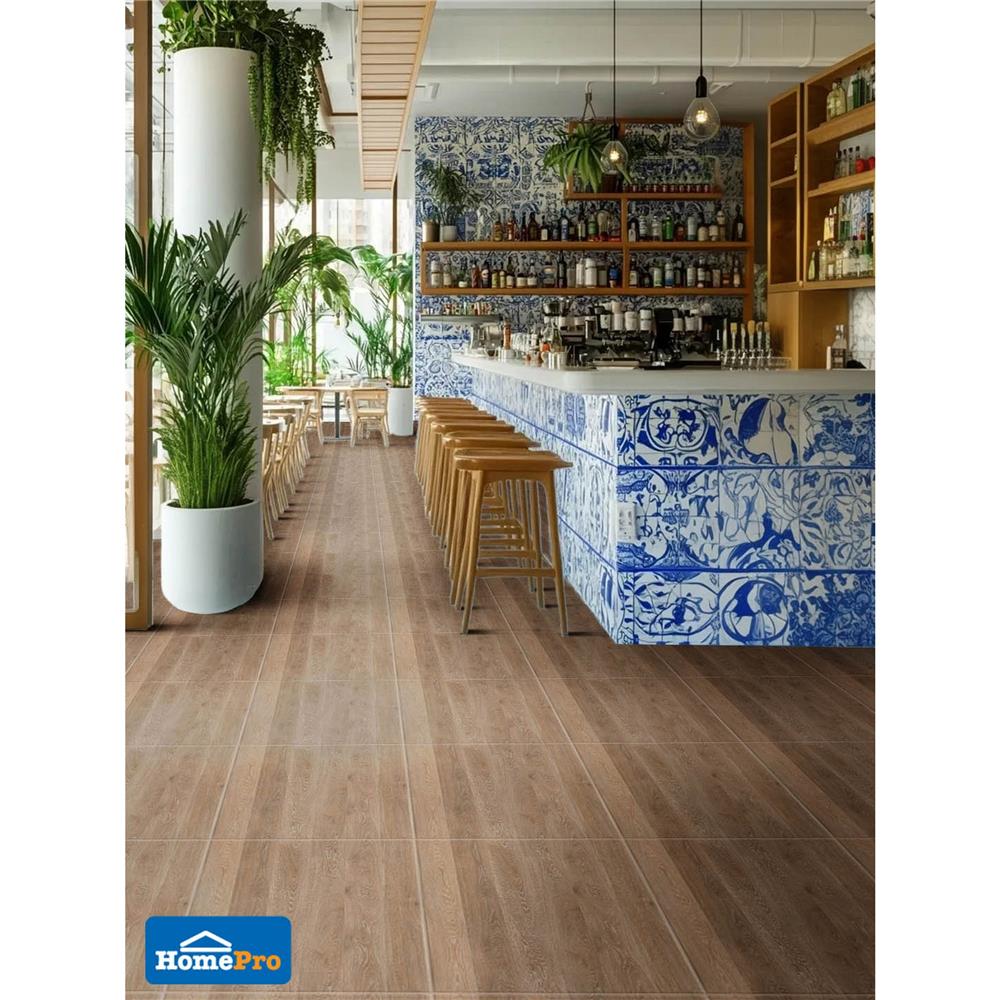 กระเบื้องพื้น 50x50 ซม. TARA ทาปาสวู๊ด น้ำตาล A 1 ตร.ม.