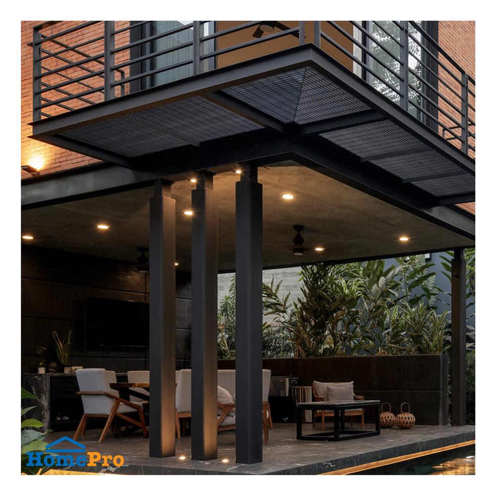 ดาวน์ไลท์ LUMAX HG 24-05121 3.7 นิ้ว สีดำ กลม