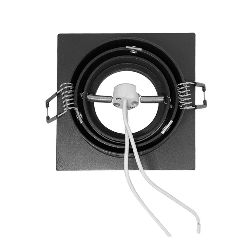 ดาวน์ไลท์ LUMAX HG 24-05123 3.6 นิ้ว สีดำ เหลี่ยม