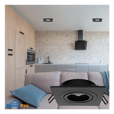 ดาวน์ไลท์ LUMAX HG 24-05123 3.6 นิ้ว สีดำ เหลี่ยม_4