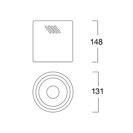 ดาวน์ไลท์ LUMAX 25-01920 5 นิ้ว สีดำ กลม_4