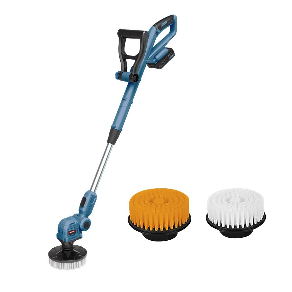 เครื่องขัดทำความสะอาดพื้นไร้สาย (พร้อมแบตเตอรี่) ROWEL RW-PT-DSB205 20 โวลต์