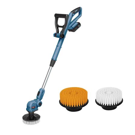 เครื่องขัดทำความสะอาดพื้นไร้สาย (พร้อมแบตเตอรี่) ROWEL RW-PT-DSB205 20 โวลต์_1