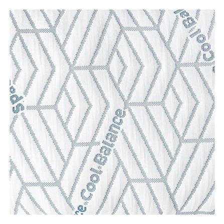 หมอนสุขภาพ เมมโมรี่โฟม SERA GRANDE COOL BALANCE 13.5x22 นิ้ว สีขาว_2