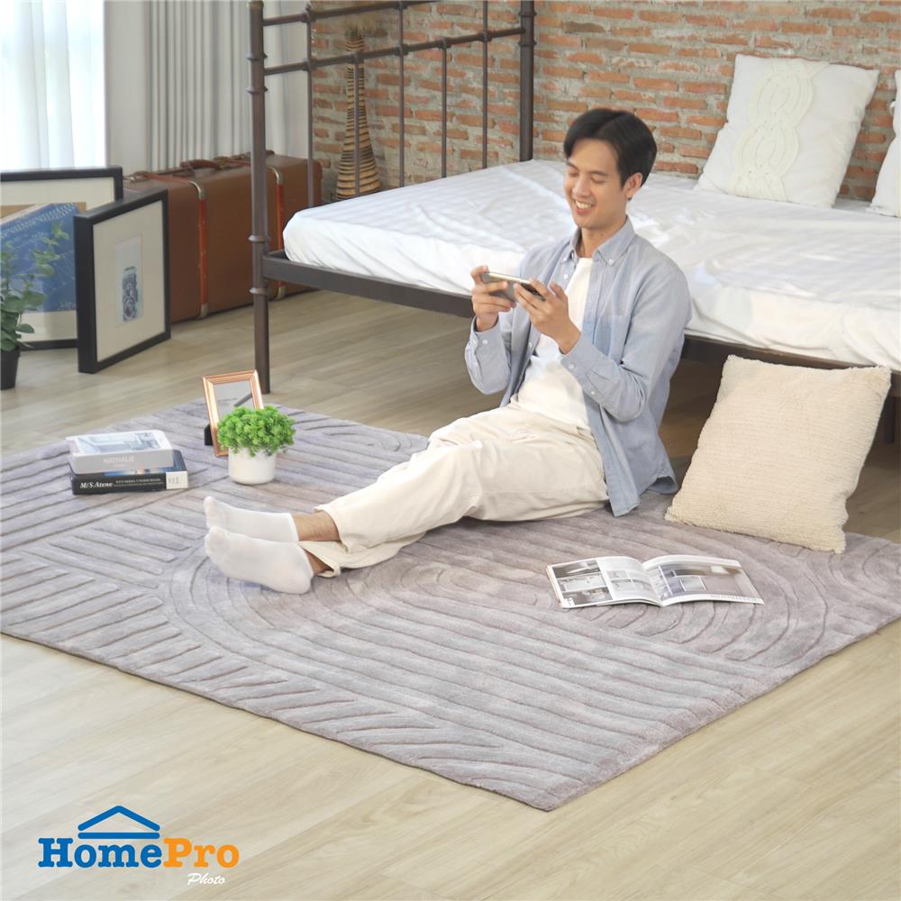 พรม BENETTA MILIAN 150X210 ซม. สีเทา