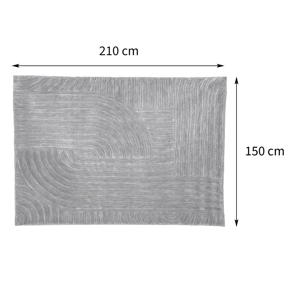 พรม BENETTA MILIAN 150X210 ซม. สีเทา