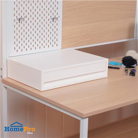 กล่องลิ้นชัก 2 ช่อง STACKO NEO 37X25.8X8.8 ซม. สีขาว_5