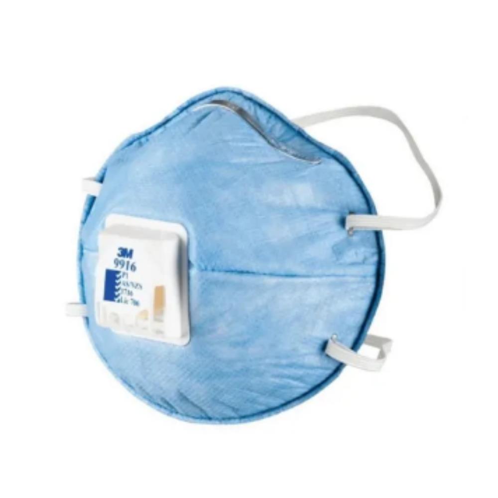หน้ากากป้องกันฝุ่นและกลิ่น มีวาล์ว N95 3M 9961