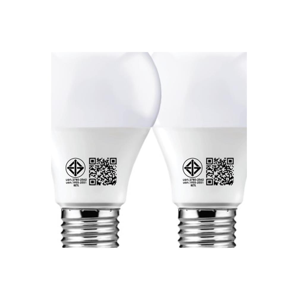 หลอด LED RACER A60 9 วัตต์ DAYLIGHT/COOL WHITE/WARM WHITE E27 แพ็ก 2 ชิ้น