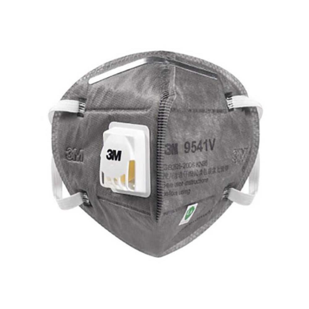 หน้ากากป้องกันฝุ่นและกลิ่น มีวาล์ว N95 3M 9541V P2