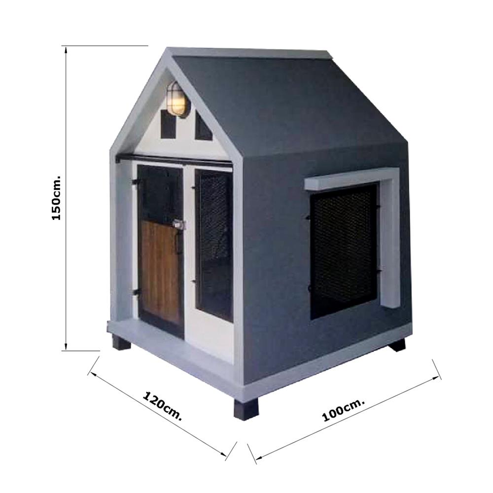 บ้านหมา บ้านแมว T.C. DOGHOUSE NORDIC 1 100x120x150 ซม.