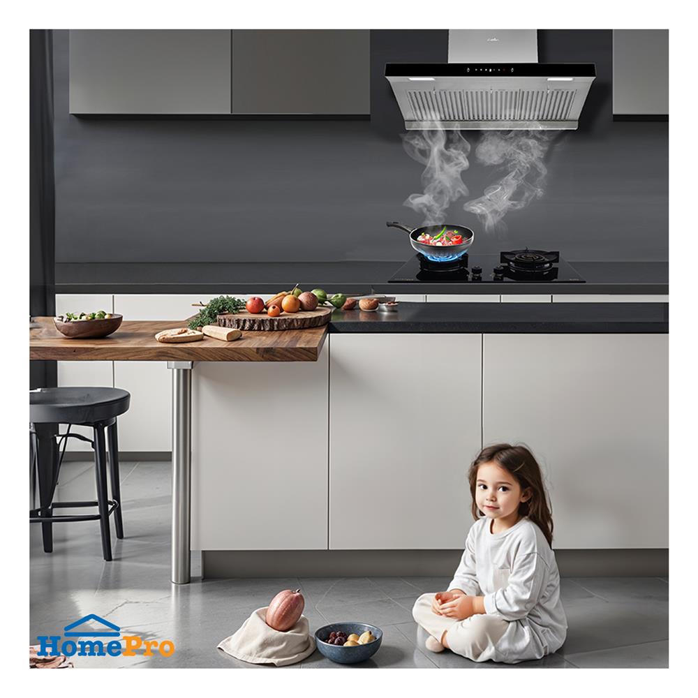 เตาฝัง+เครื่องดูดควัน AXIA BLU76-2G+C-SENSE90