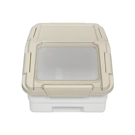 ถังข้าวสารฝาล็อก KECH AIR LOCK 5 กก. สีขาว/ครีม_3